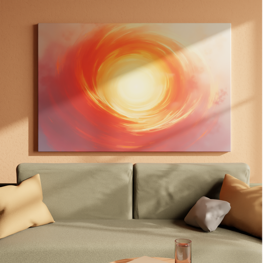 Fiery Eye of the Universe