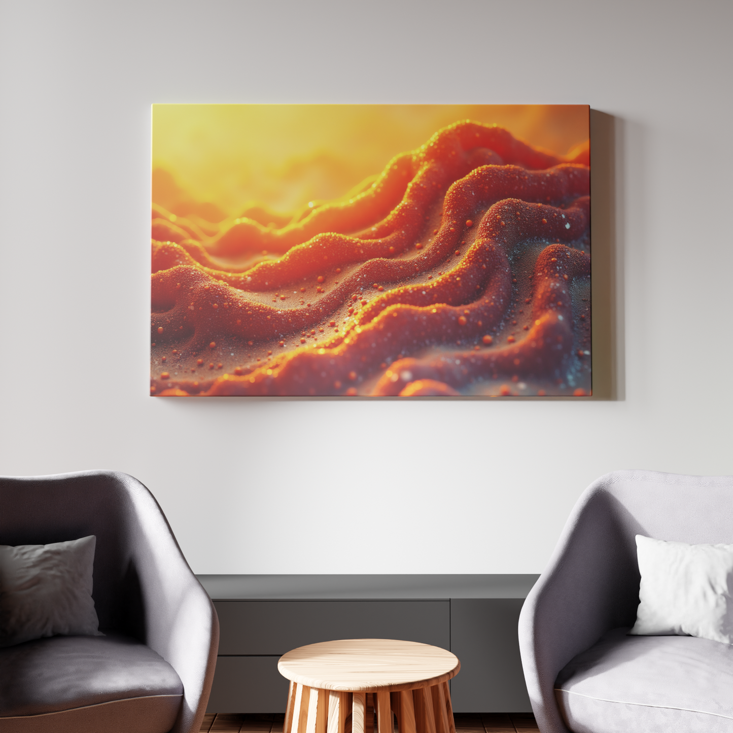Golden Dunes at Sunset