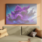 Electric Storm Clouds in Purple Majesty