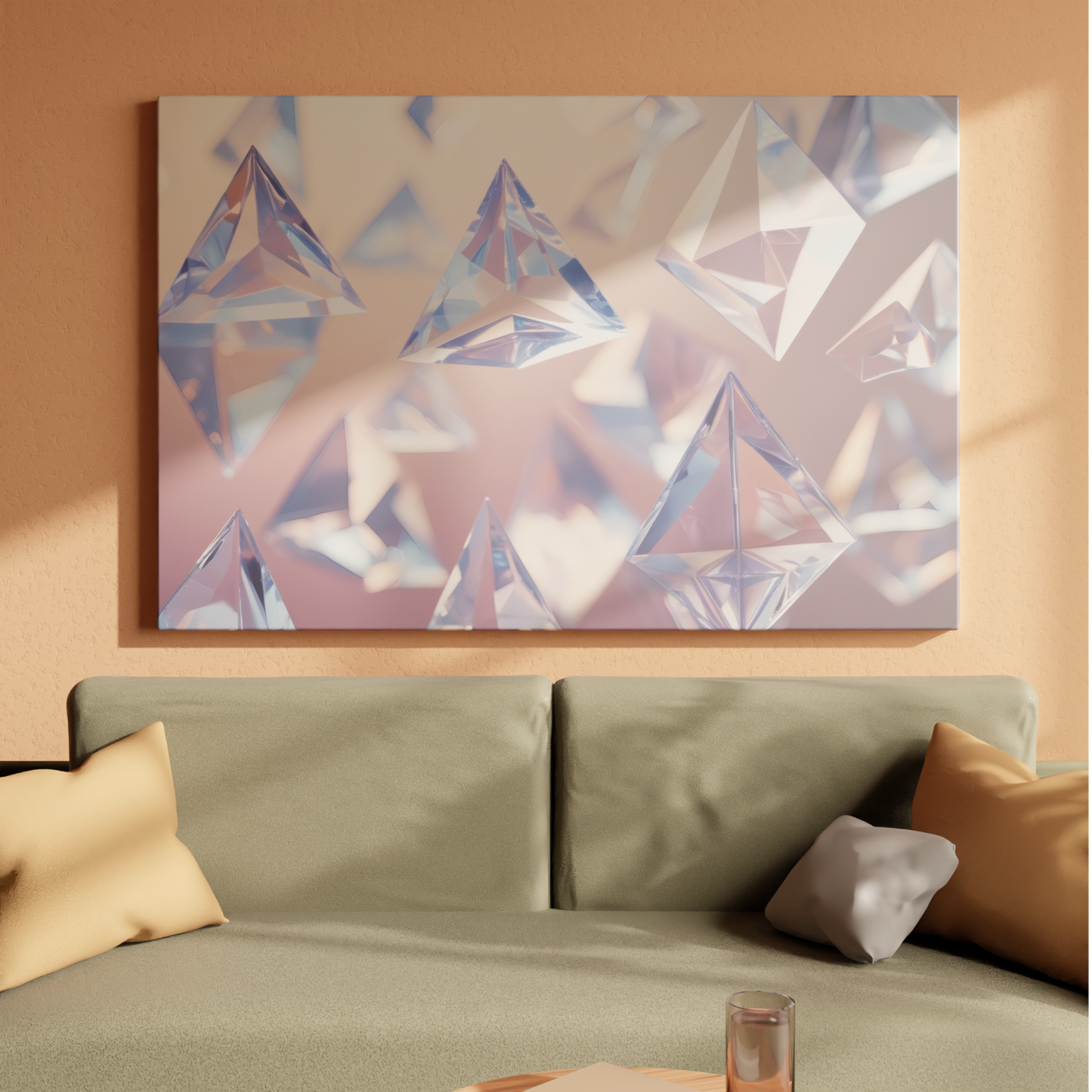 Floating Fragments of Light