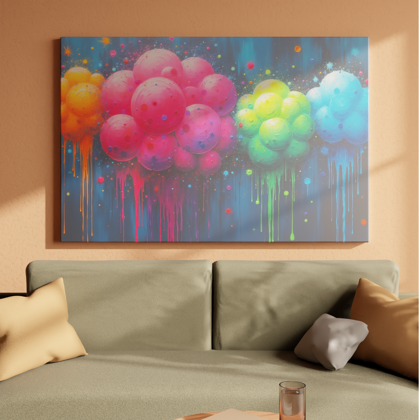 Cosmic Color Cascade