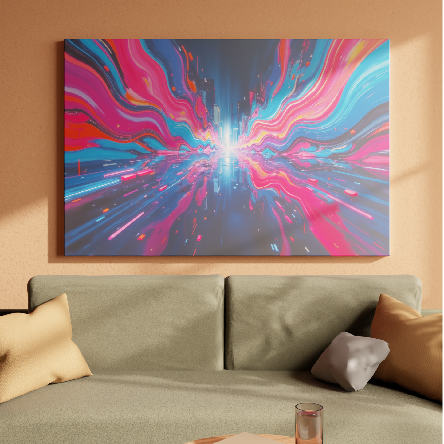 Luminescent Cityscape