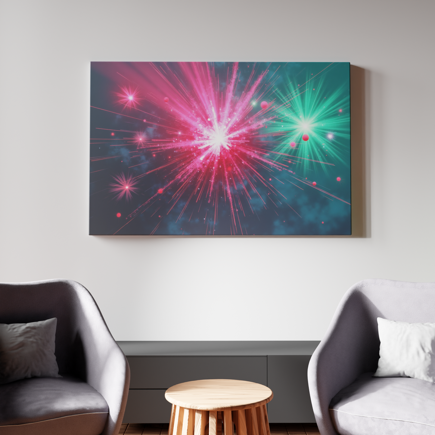 Explosive Symphony of Light