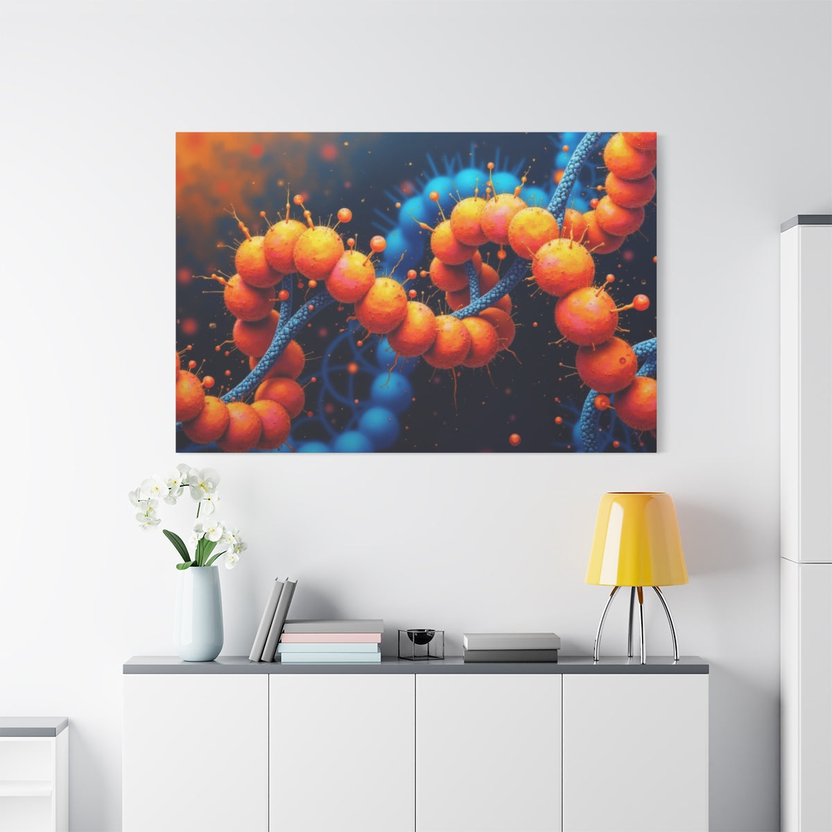 Molecular Dance of Color