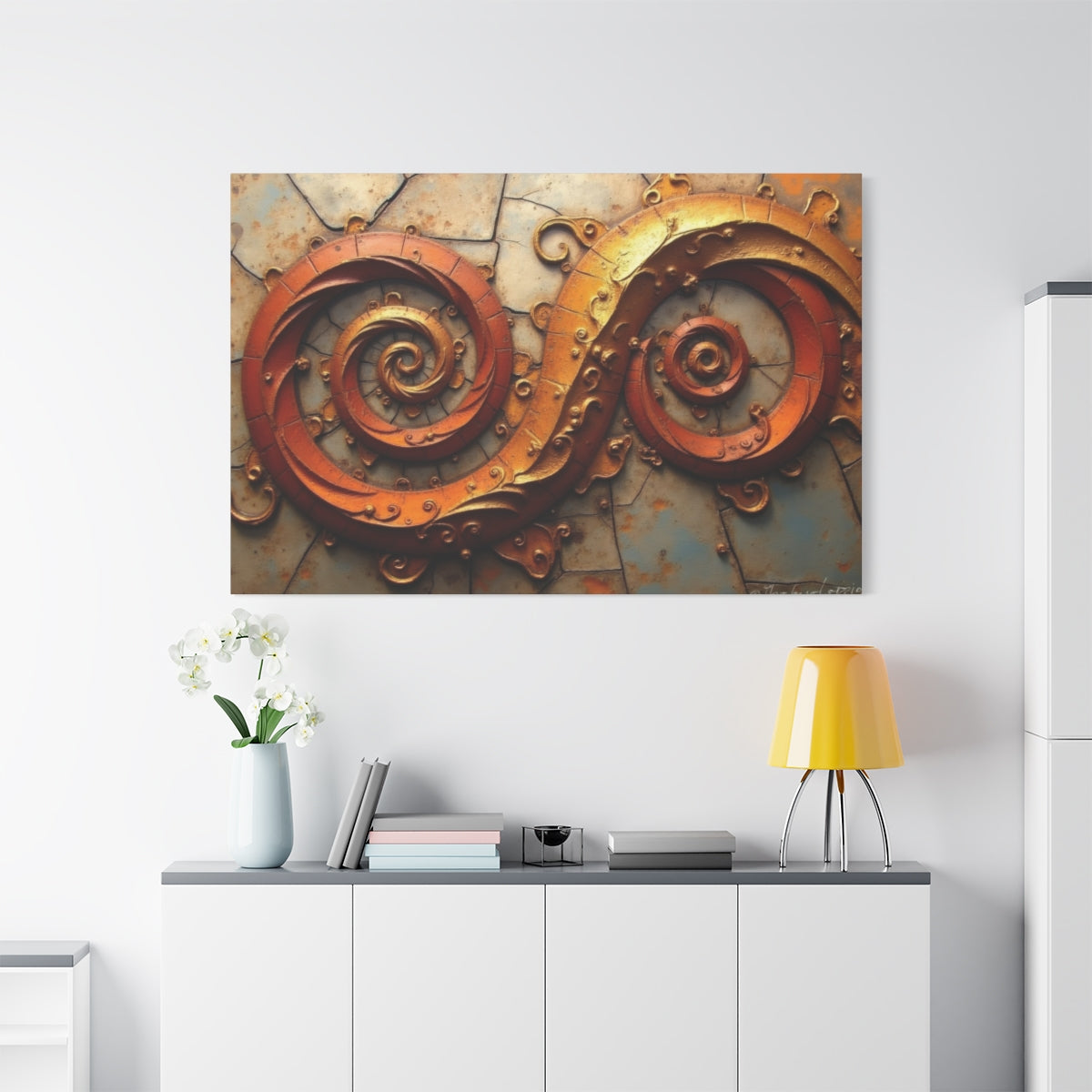 Bronze Swirl Symphony