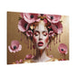 Golden Reverie: Blooming Dreams