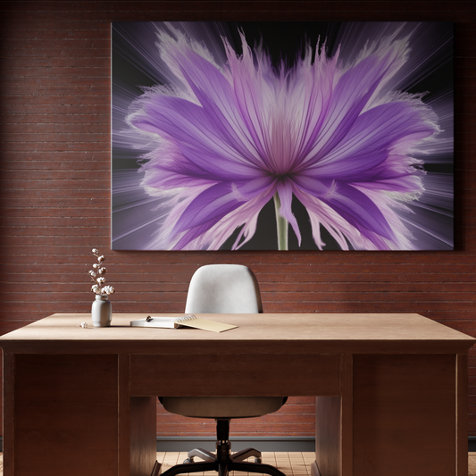 Radiant Blossom Exploding