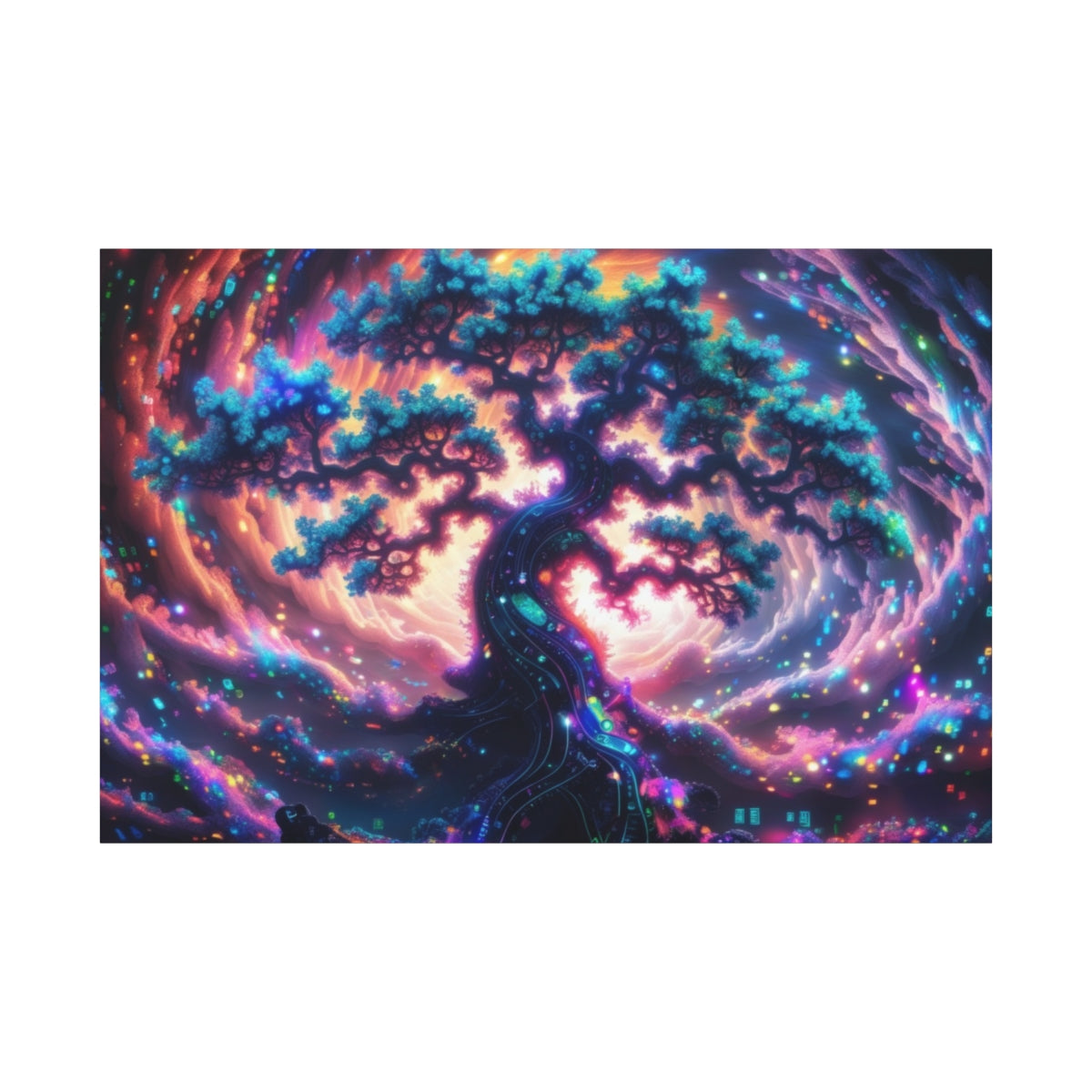 Luminescent Tree of Technicolor Dreams
