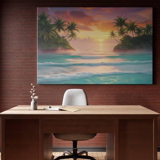Tropical Sunset Serenity