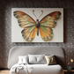 Vintage Elegance: Woven Butterfly