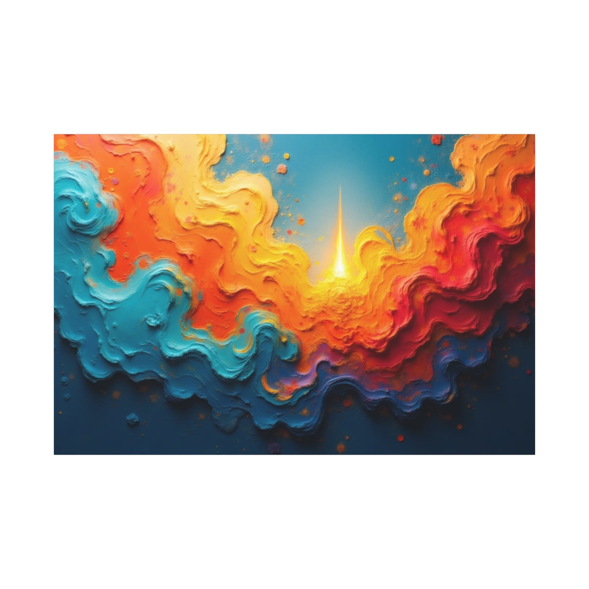 Eruption of Cosmic Colors