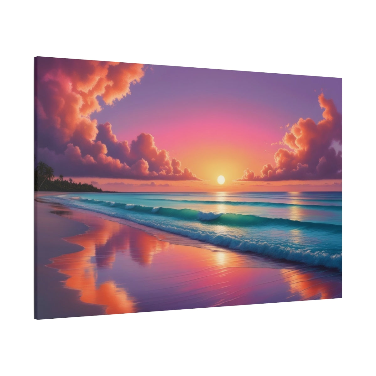 Sunset Reverie on Tropical Shores