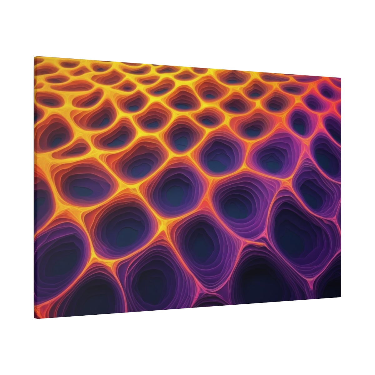 Vibrant Cellular Depths