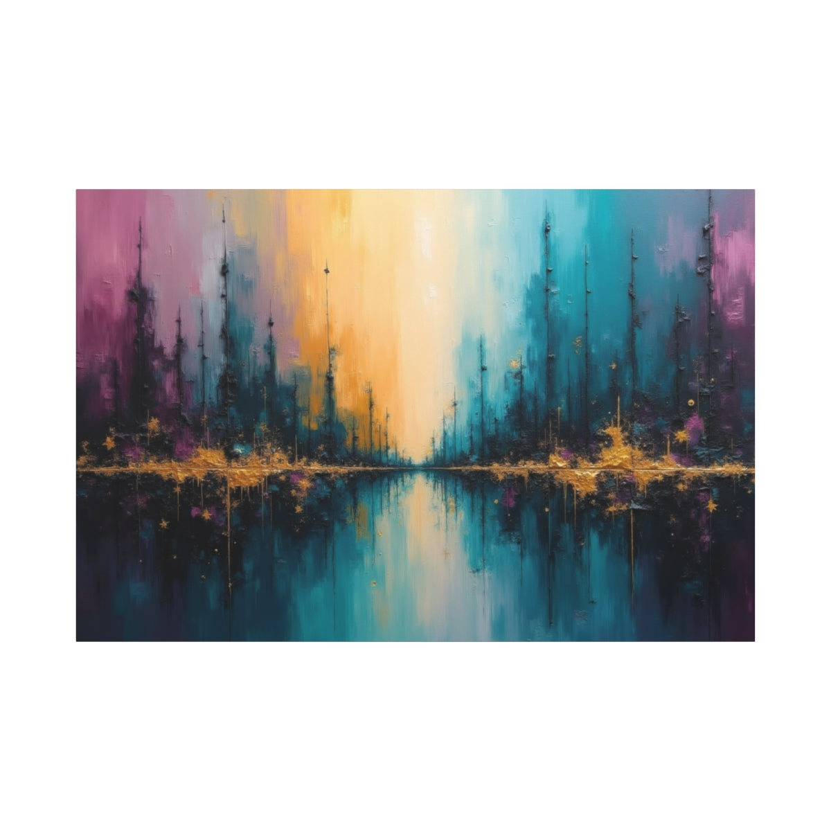 Symphony of Colors Over Water