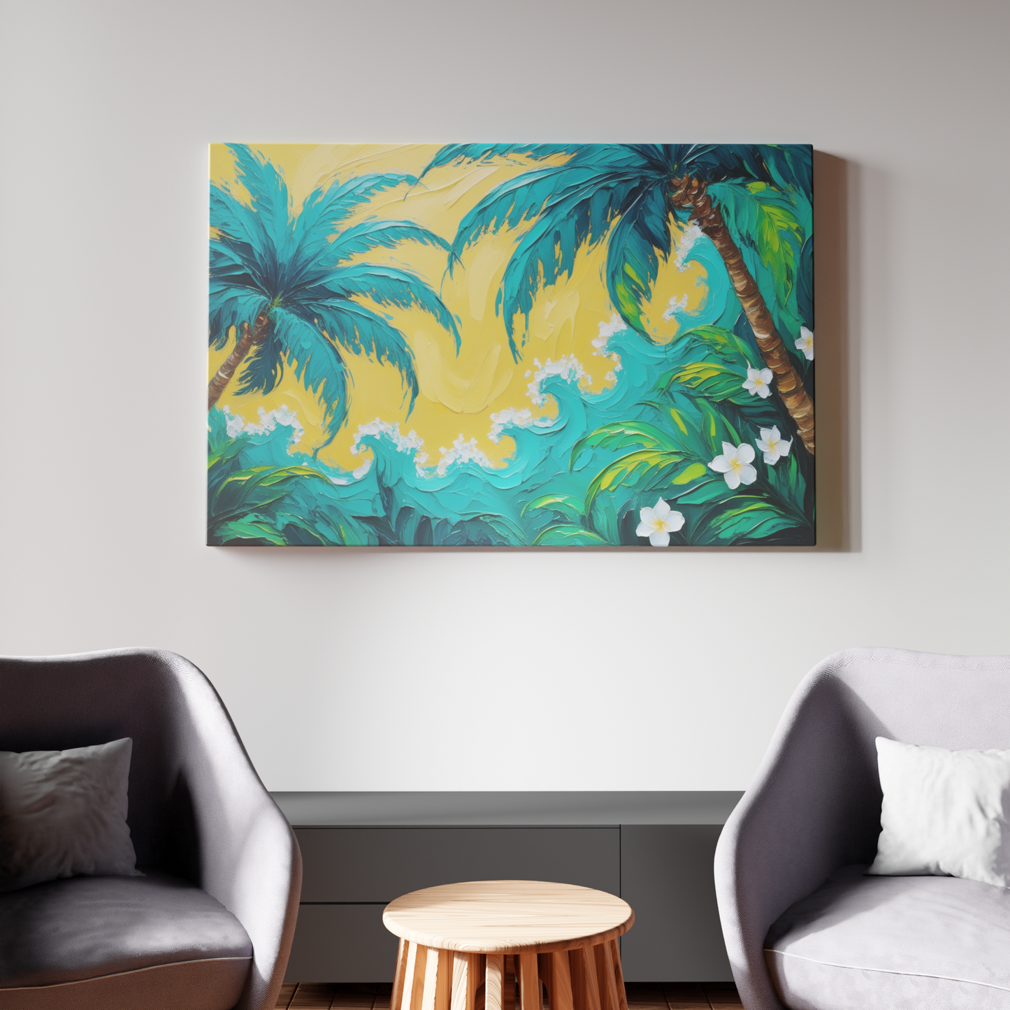 Tropical Waves and Palm Serenity
