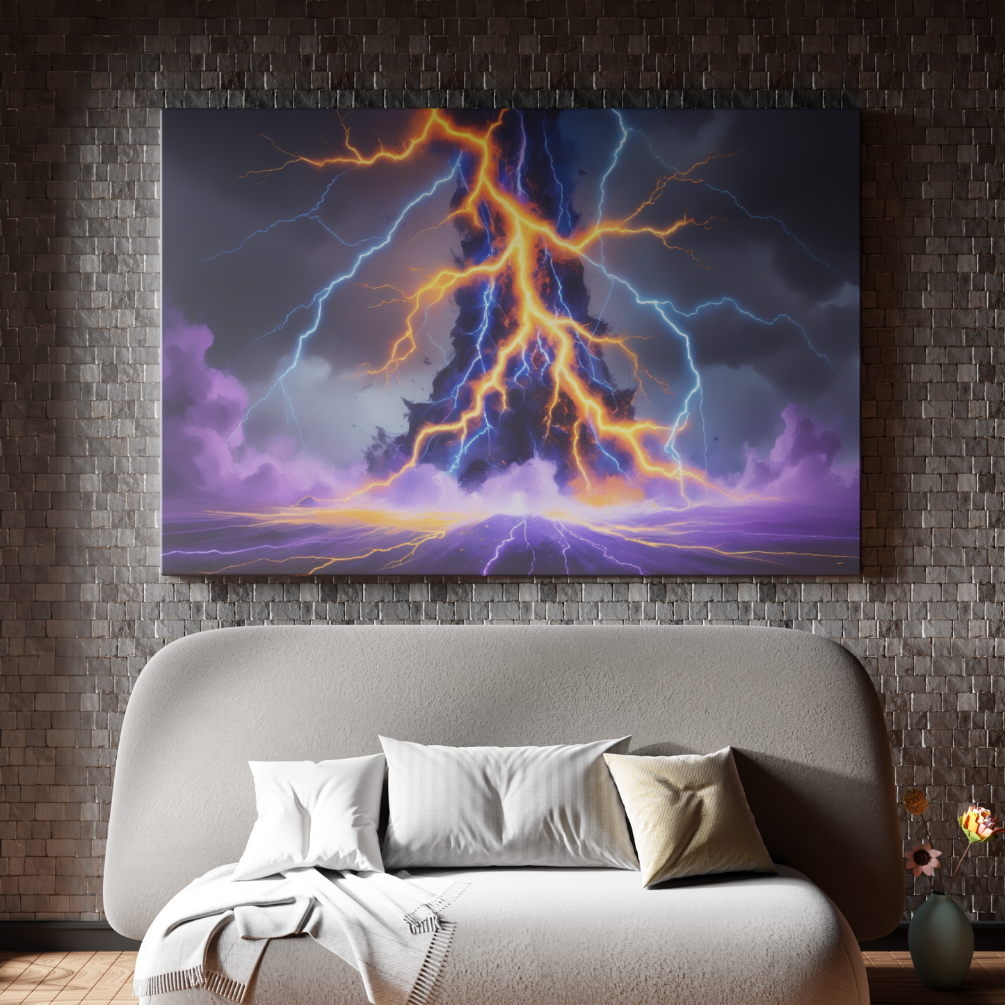 Electrifying Skies: A Dance of Lightning