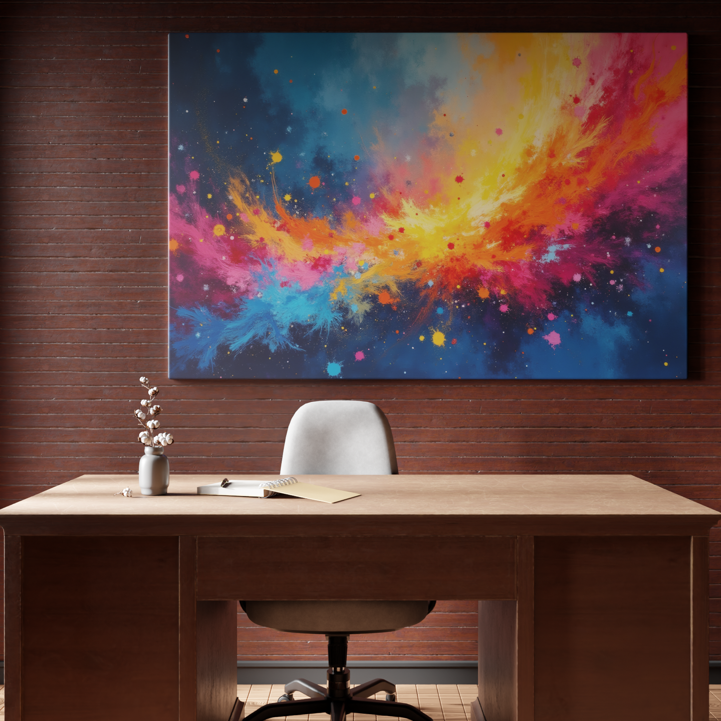 Cosmic Palette Explosion