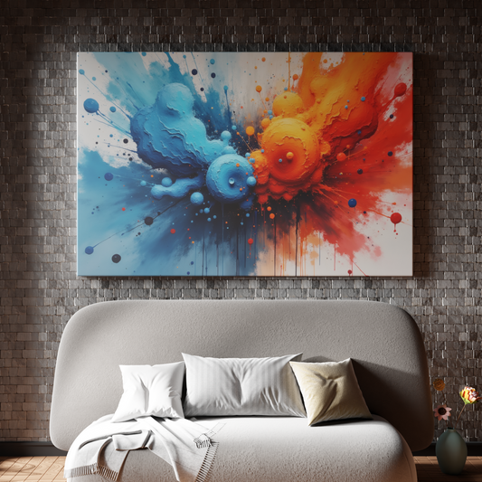 Dynamic Duality: Collision of Hues