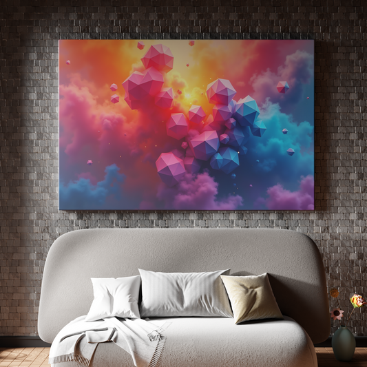 Geometric Journey Through Nebulous Skies