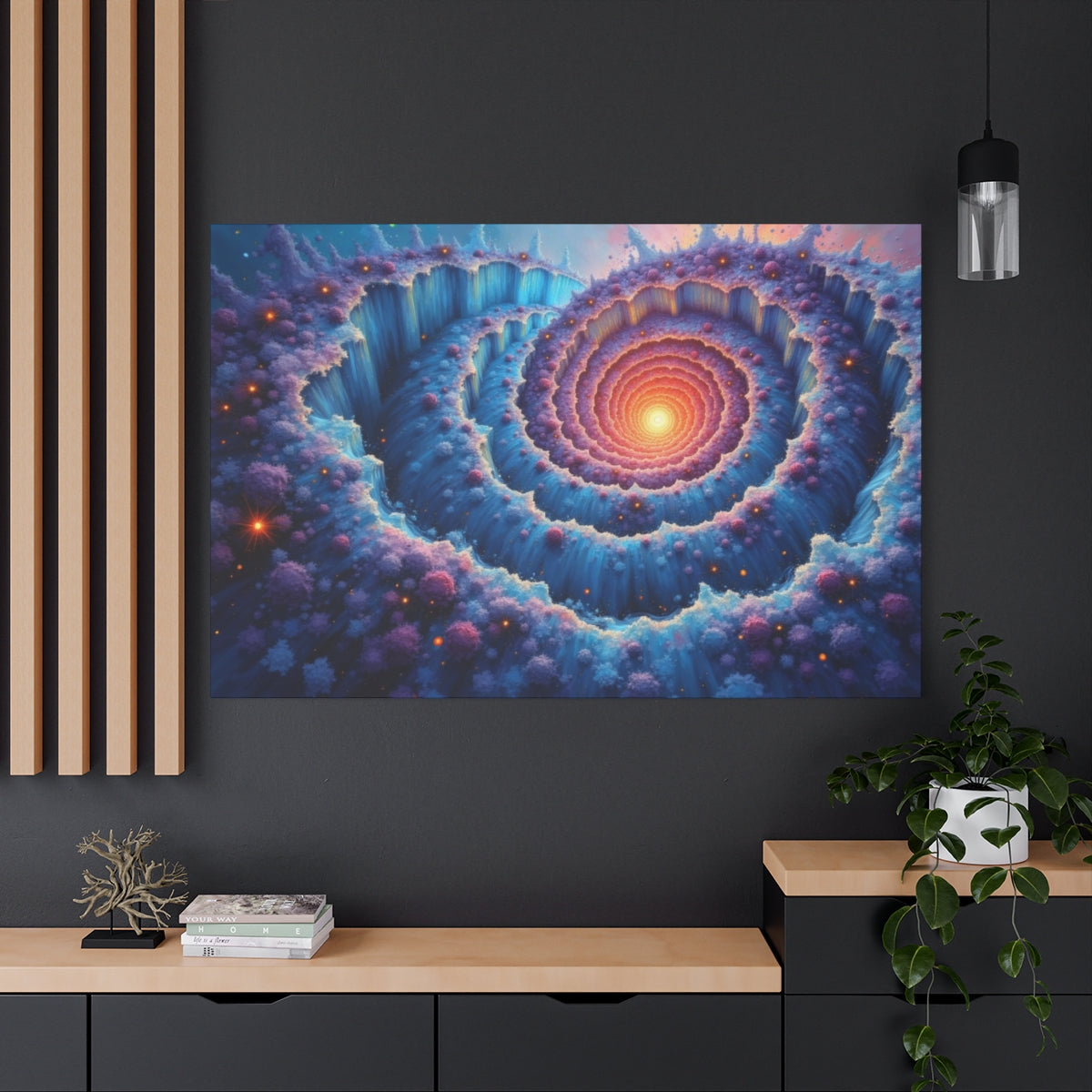 Cosmic Spiral Dreamscape