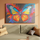 Vibrant Butterfly Explosion