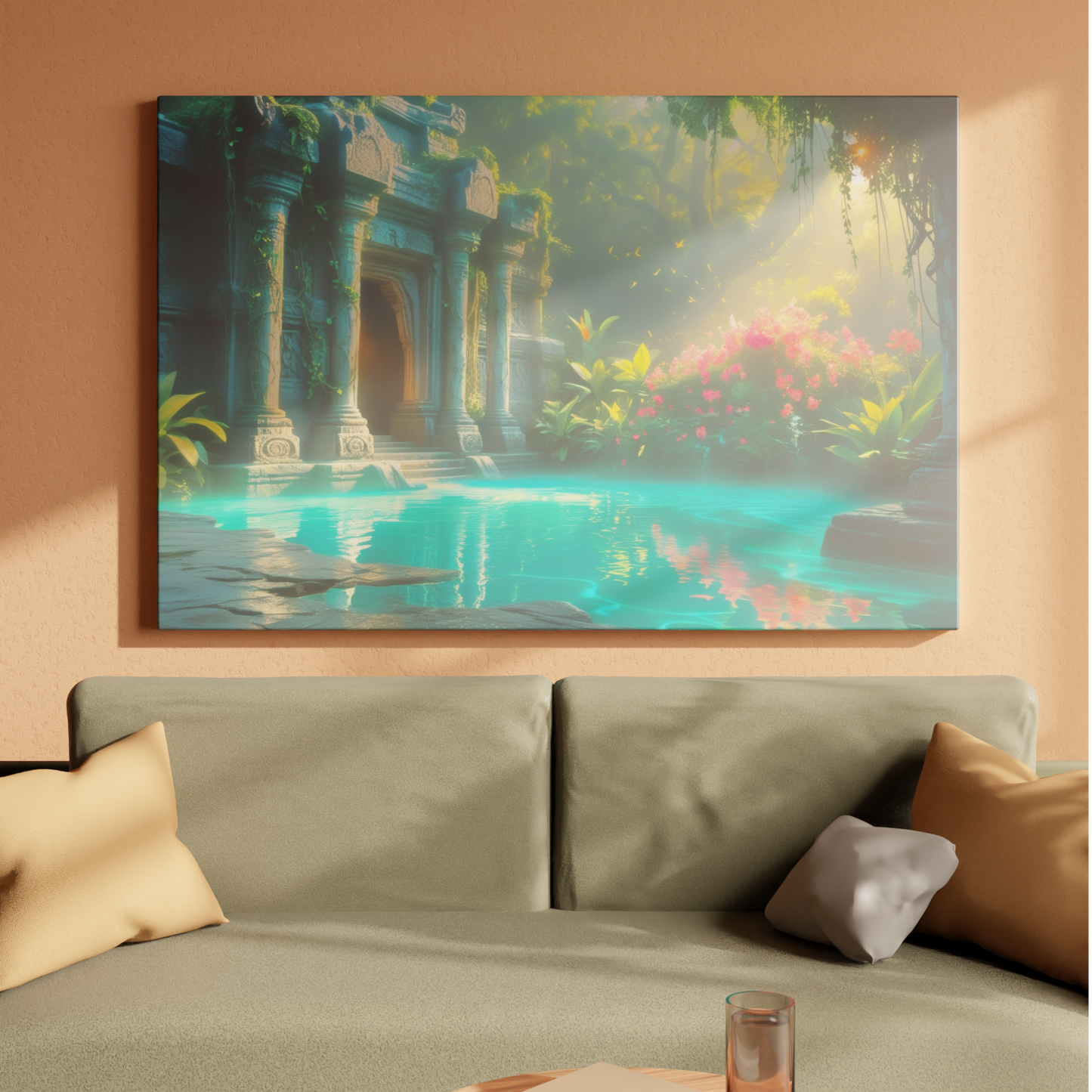 Enchanted Temple Garden