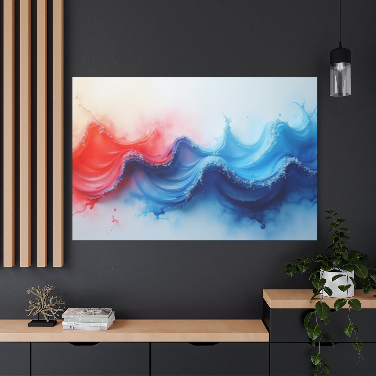 Fusion Waves of Color