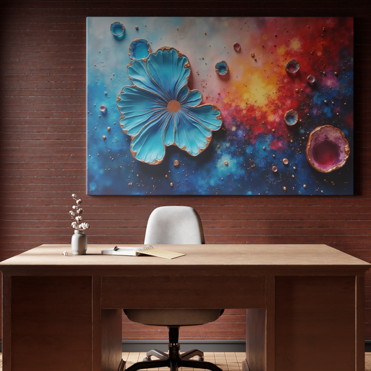 Celestial Bloom in Cosmos