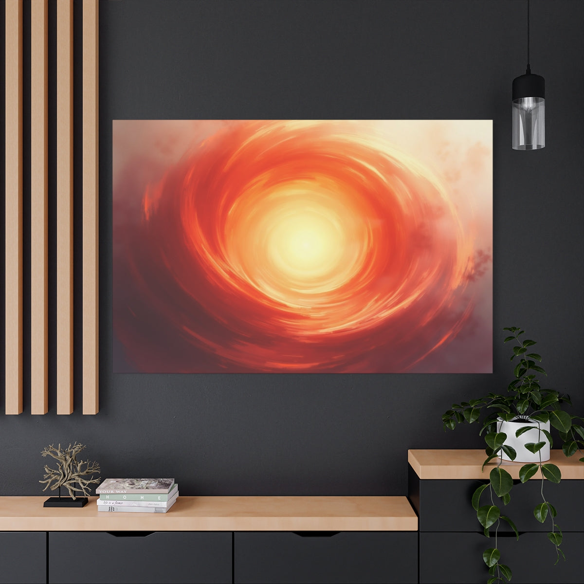 Fiery Eye of the Universe