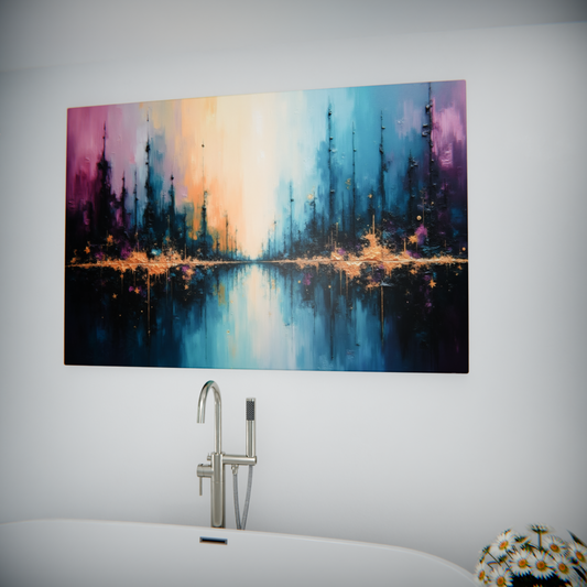 Symphony of Colors Over Water