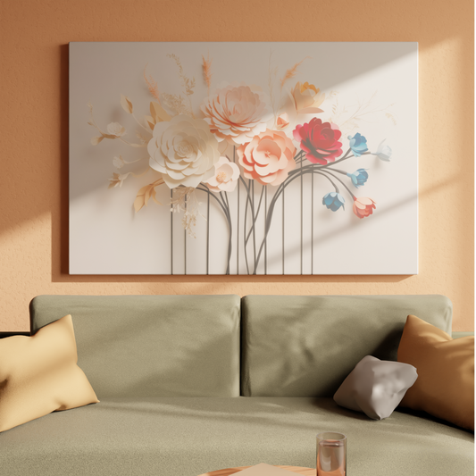 Blooming Elegance in Paper