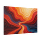Flow of Fiery Hues