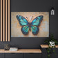 Radiant Glass Butterfly