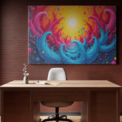 Vortex of Vivid Waves