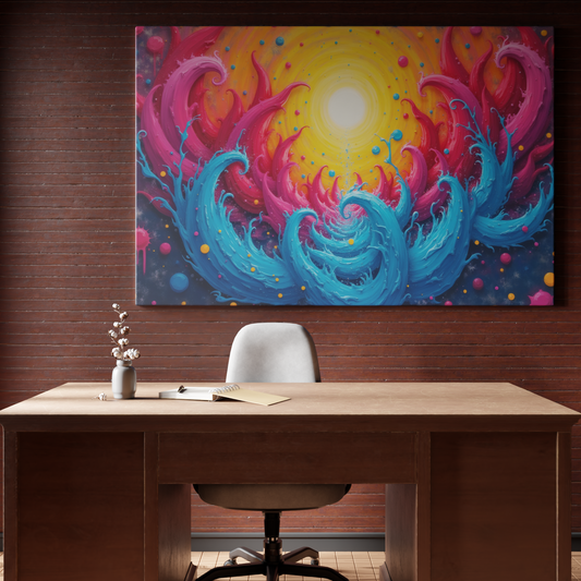 Vortex of Vivid Waves