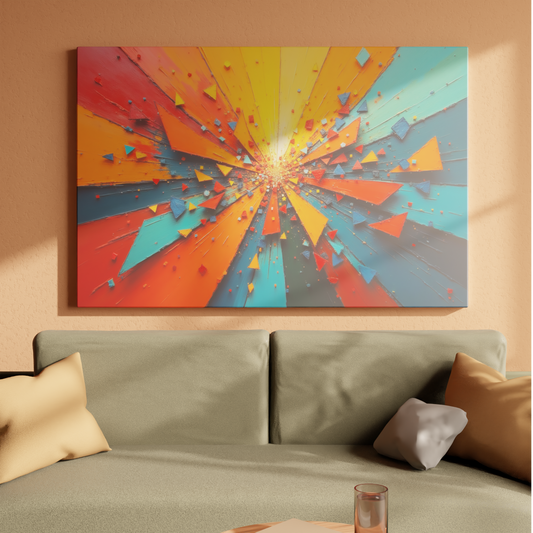 Explosive Geometric Burst