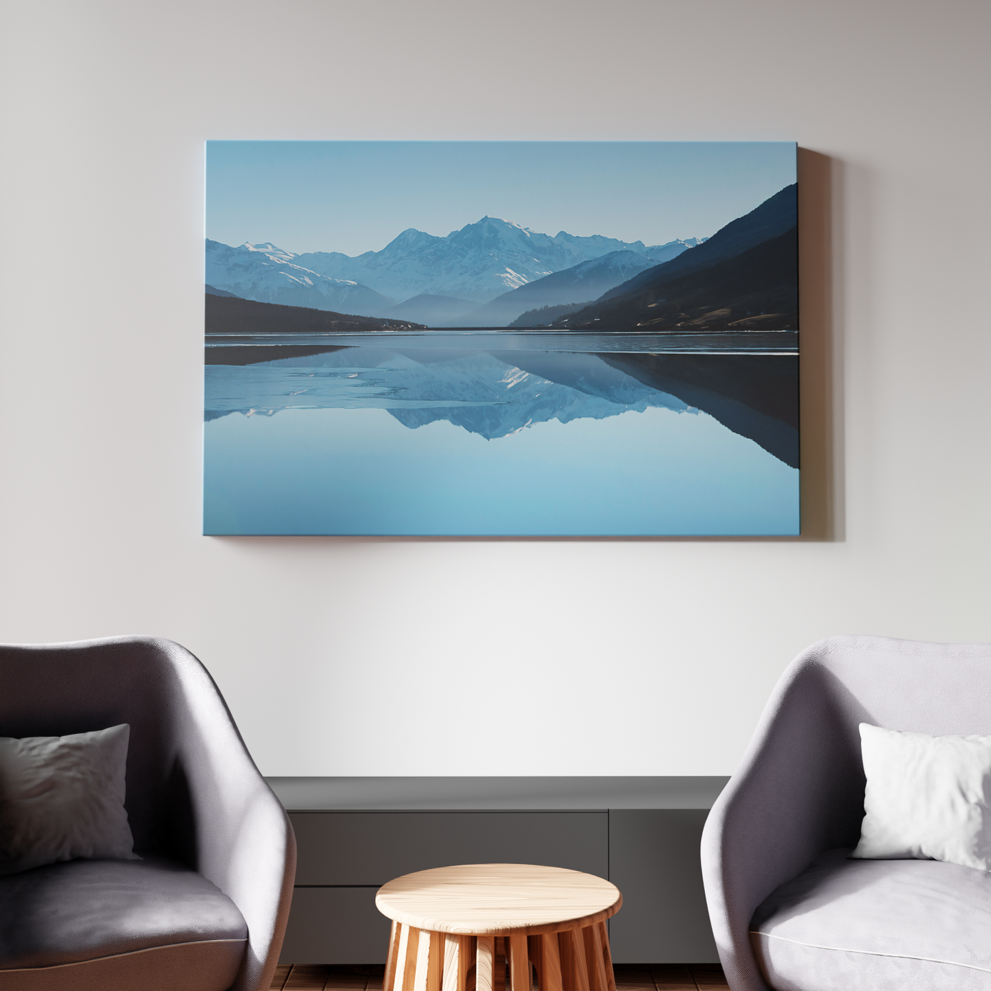 Reflections of Tranquil Peaks