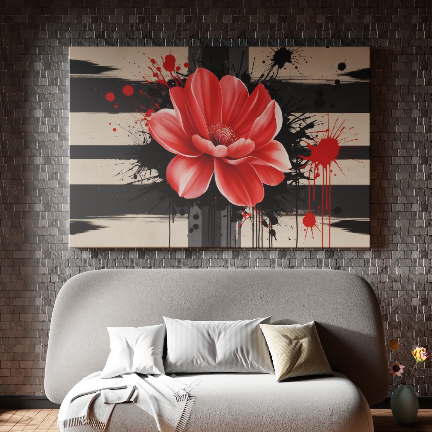 Blossom Amidst Chaos