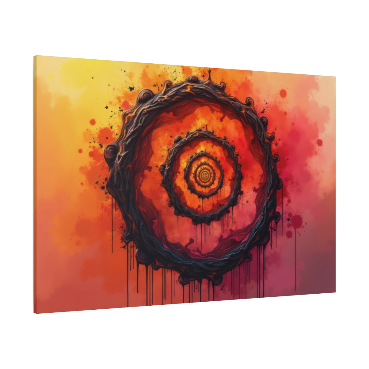 Spiral of Flames