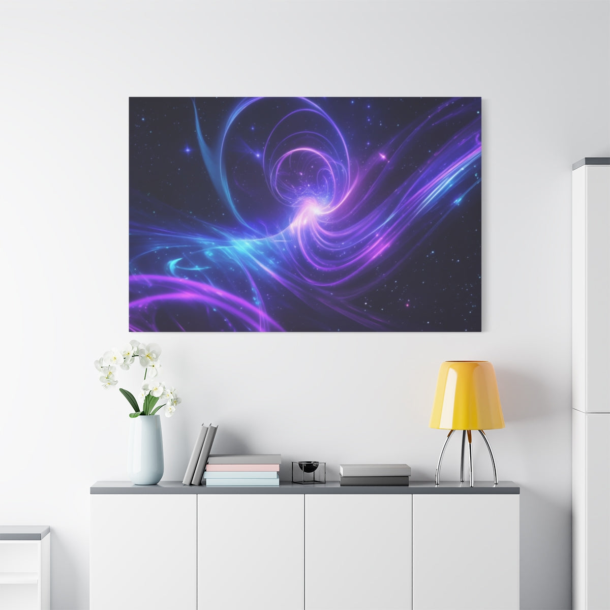 Cosmic Swirl: A Dance of Colors