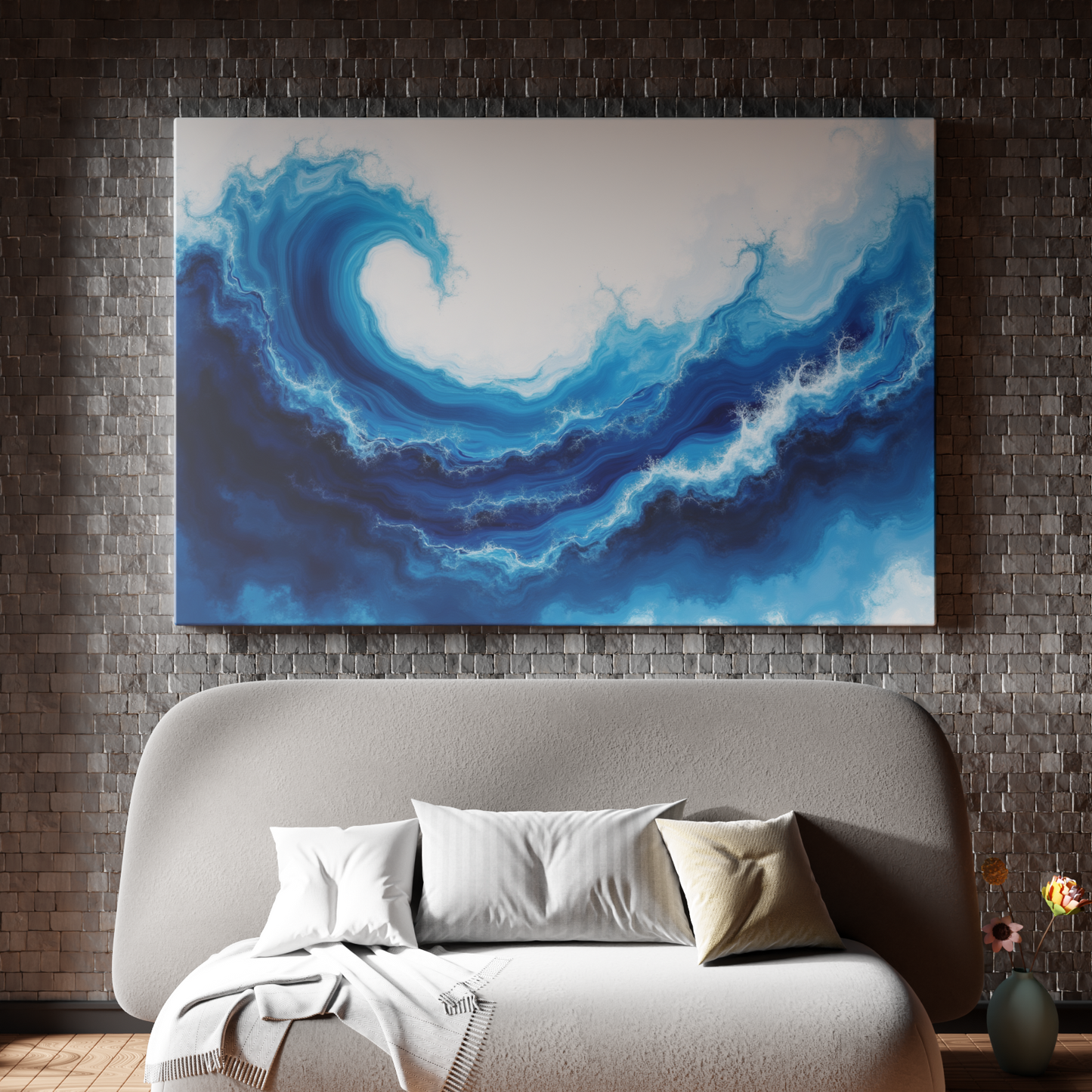 Azure Tidal Elegance