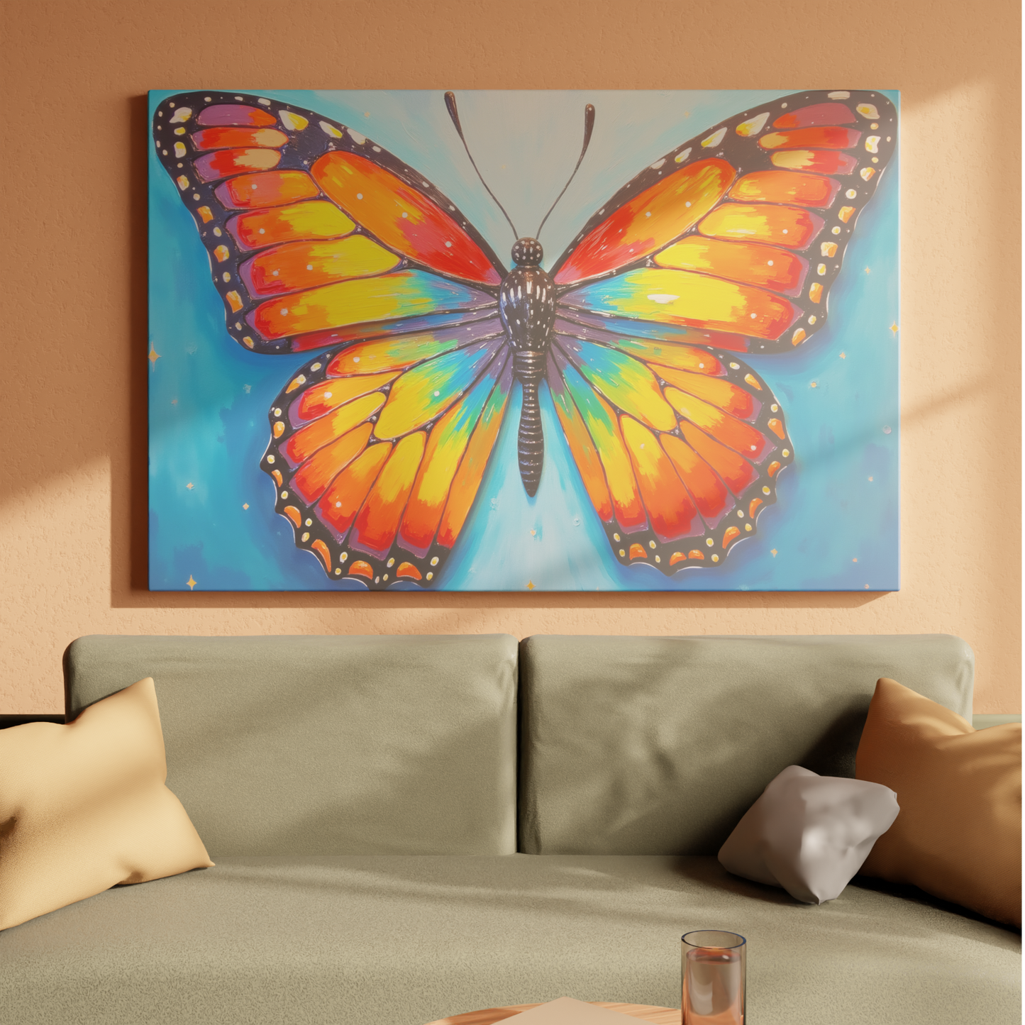Vibrant Monarch