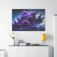 Electric Storm Clouds in Purple Majesty