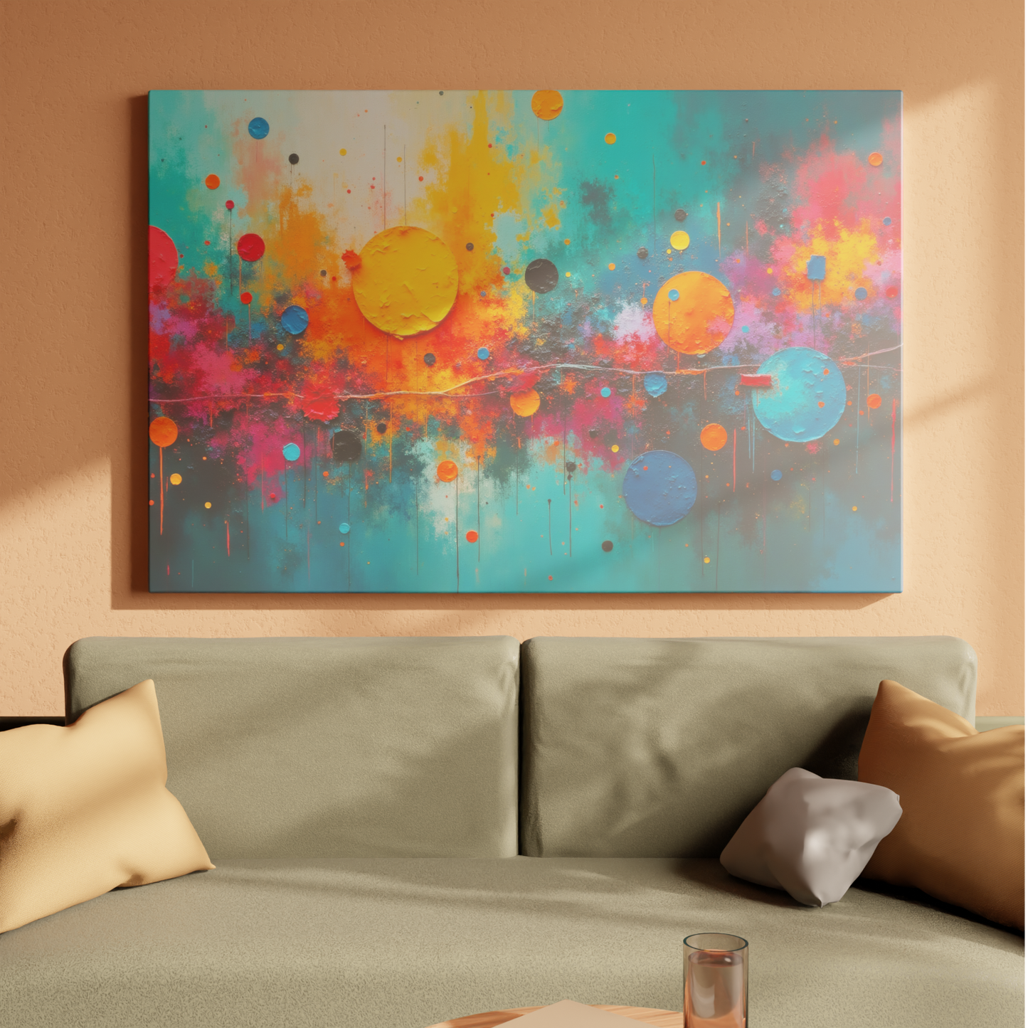 Cosmic Dance of Colors
