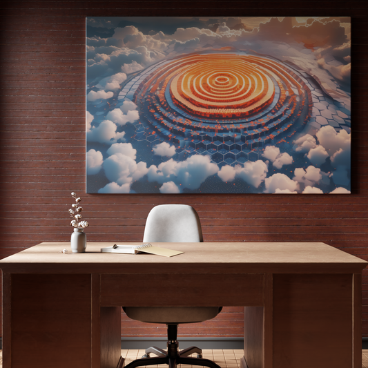 Celestial Concentric Dawn