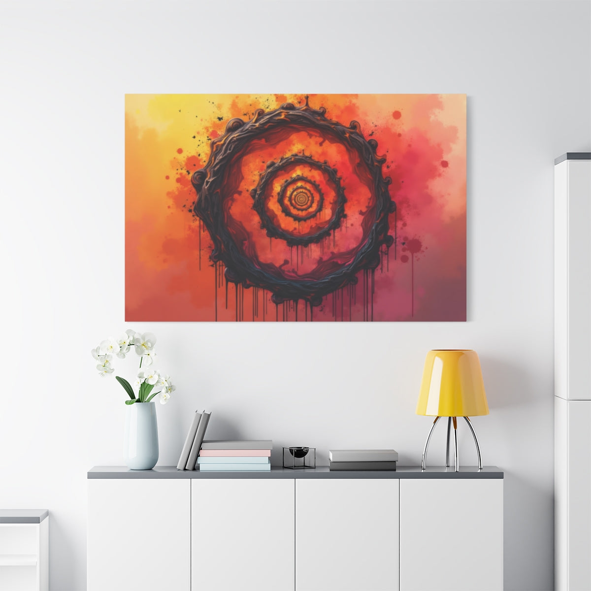 Spiral of Flames