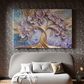 Blossoms of Gold and Lavender