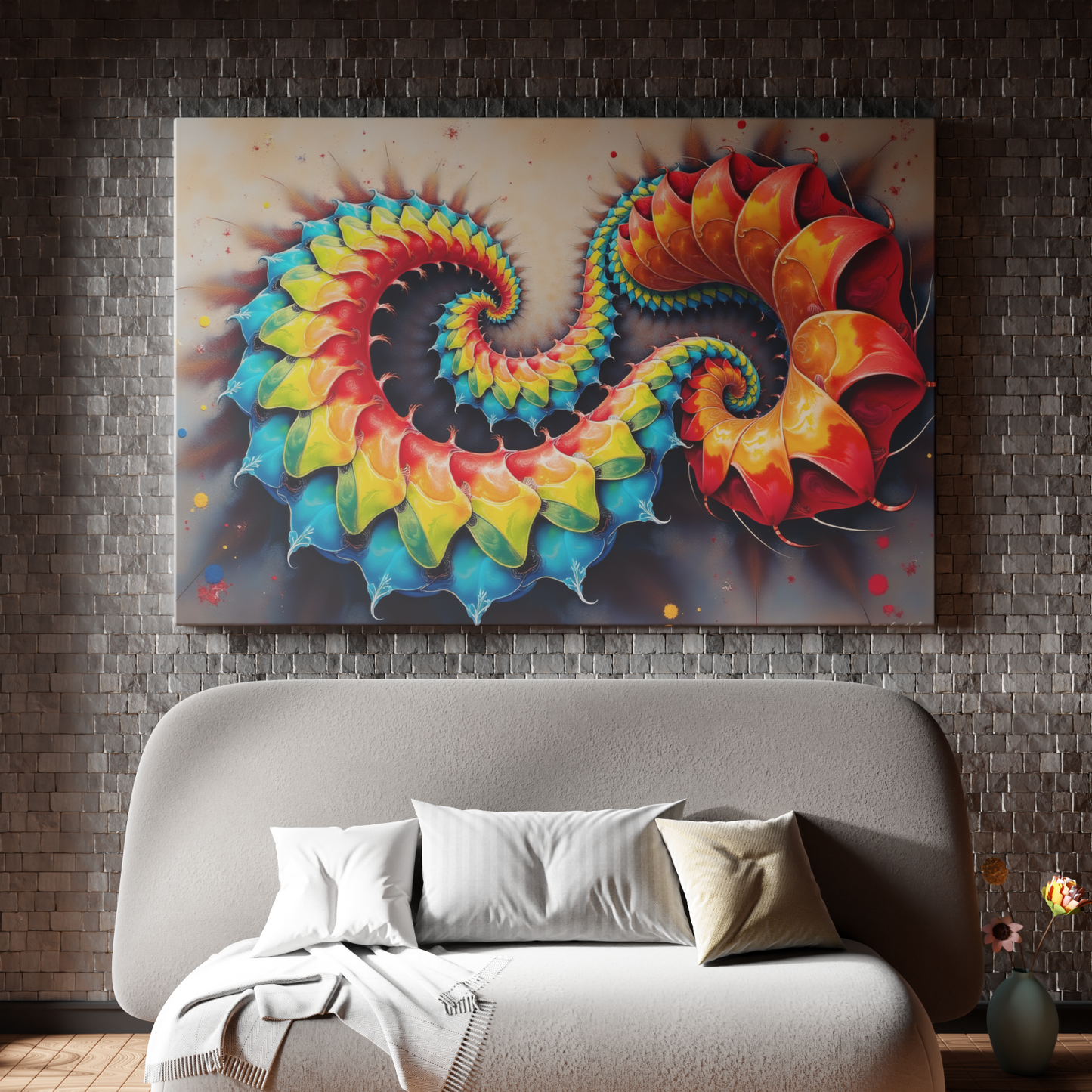 Spirals of Color