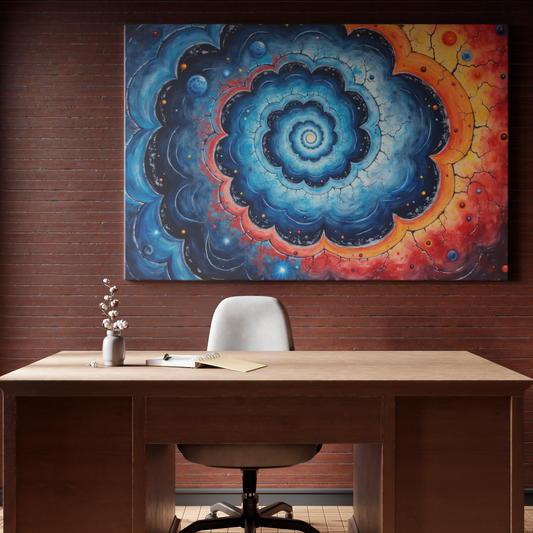 Cosmic Bloom Spiral