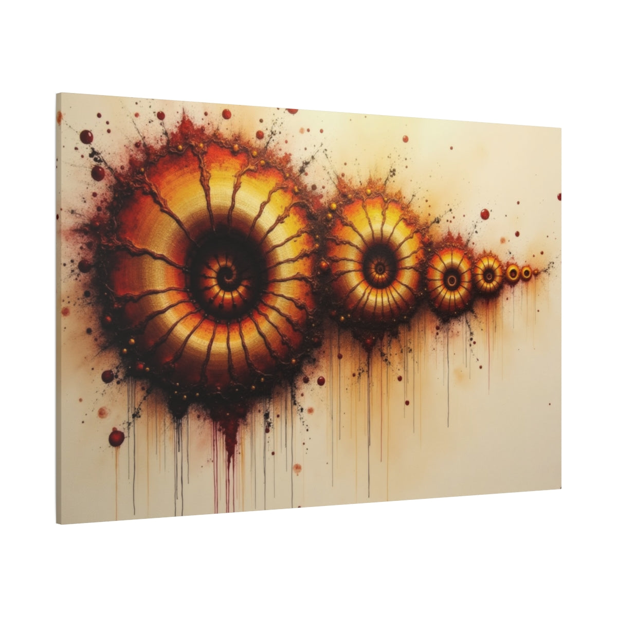Golden Helices in Motion